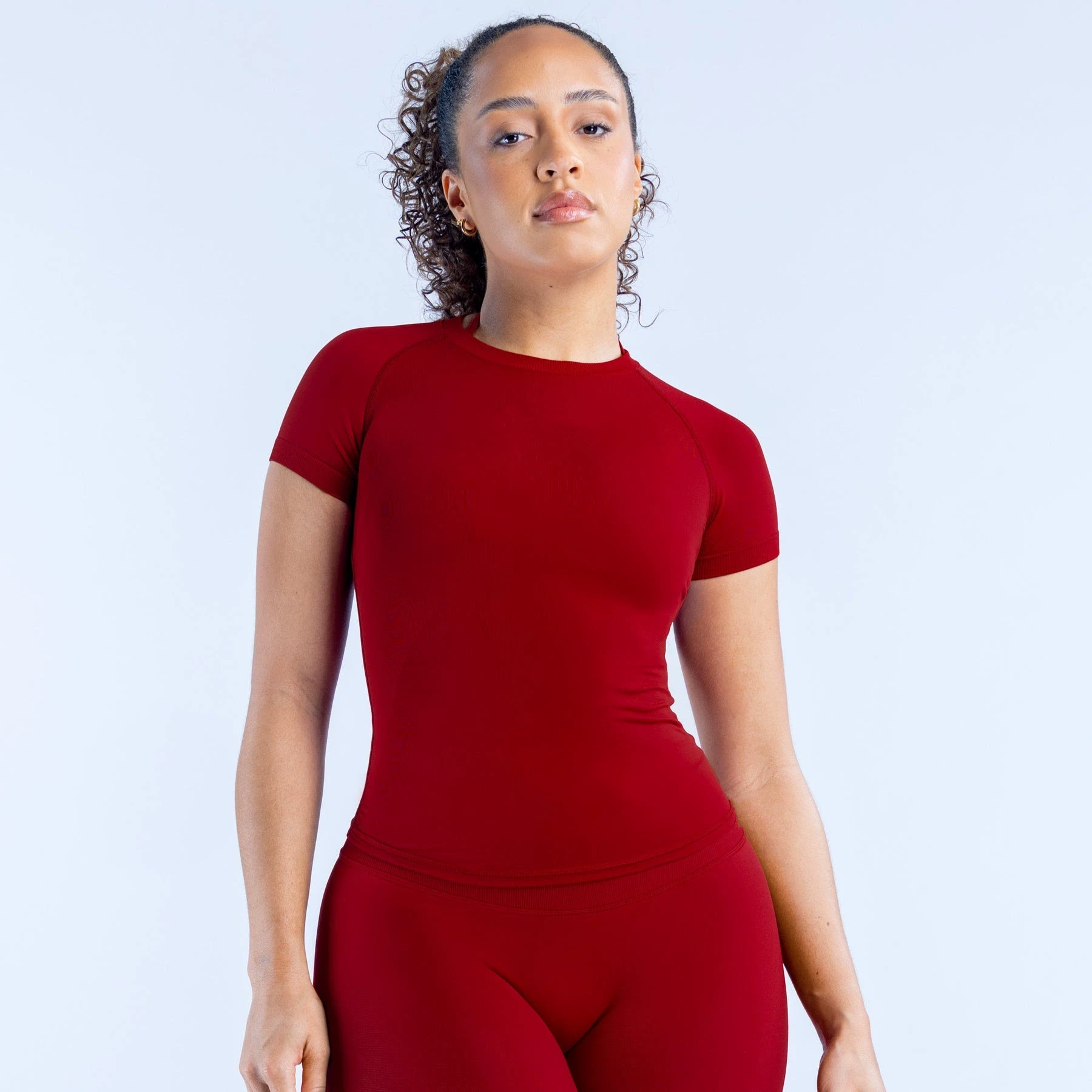 seamless short-sleeve fitness T-shirt 7